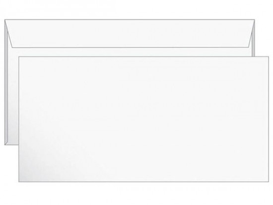 Конверт белый (11×22, Е65)