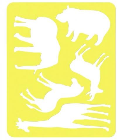 Трафарет «Животные Африки»