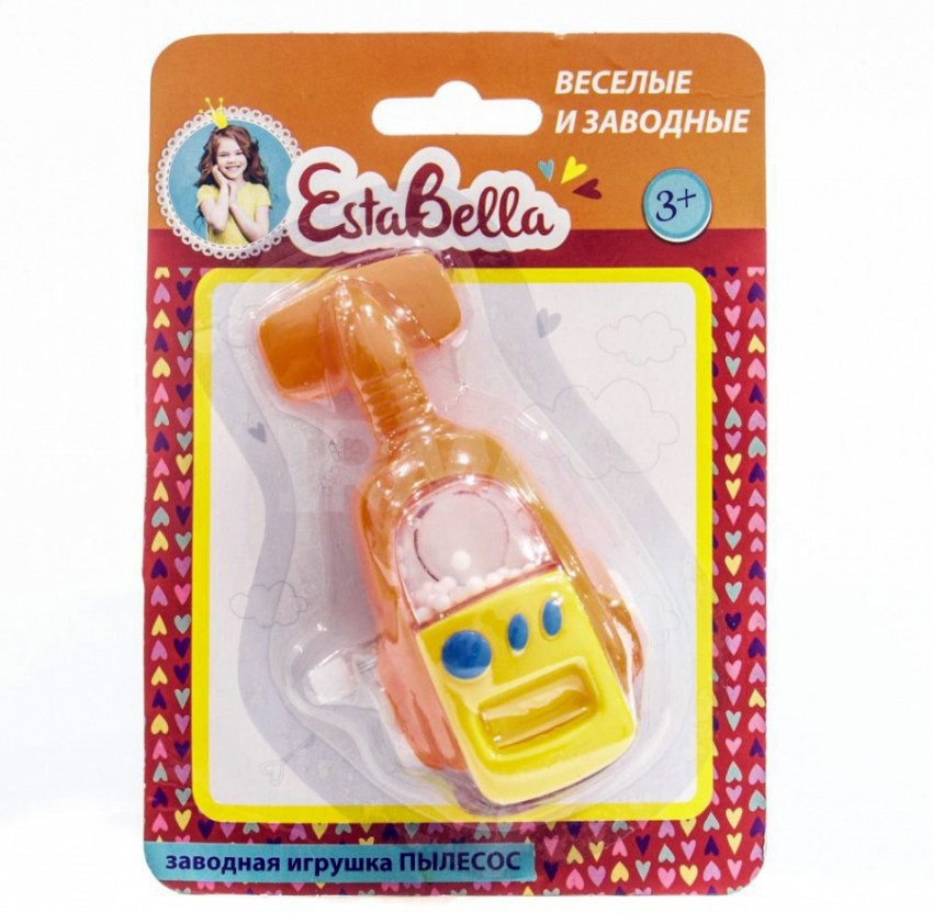 Заводная игрушка «Пылесос» | Бытовая техника юной хозяйки | EstaBella