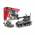 Конструктор 3 в 1 Cybercode - Tank Firestorm, 84 детали