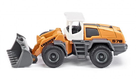 Модель автомобиля погрузчик Liebherr четырехколесный