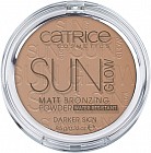 Пудра бронзирующая «Sun Glow Matt Bronzing Powder», оттенок 020 Deep Bronze