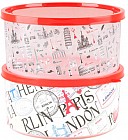 Коробка круглая с декором (2,6 л)