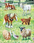 Пазл «Домашние животные» (34 элемента)