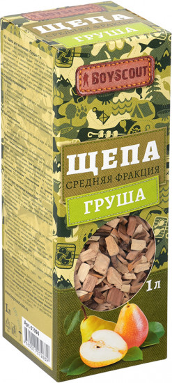 Щепа для копчения «Груша» (1 л)