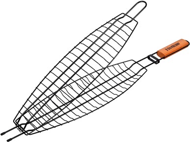 Решетка-гриль для рыбы (70х15х3,5 см) с антипригарным покрытием