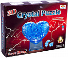 3D головоломка Ice puzzle Сердце голубое