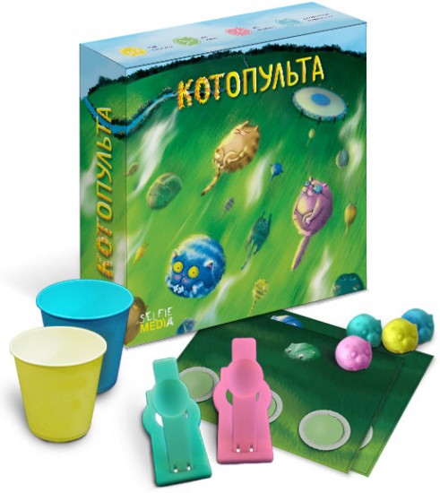 Настольная игра «Котопульта»