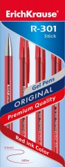 Ручка гелевая R-301 Gel (красный)