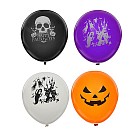 Шар латексный «Страшилки» (5 шт.)
