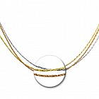 Колье из серебра