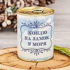 Копилка-банка «Коплю на замок у моря»