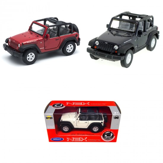Масштабная модель автомобиля Jeep Wrangler Rubicon