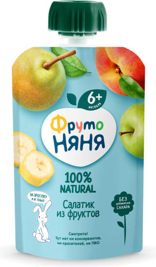 Пюре «Фруктовый салатик»