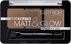 Палетка для бровей «Matt & Glow», оттенок 010 Now Flash Lights