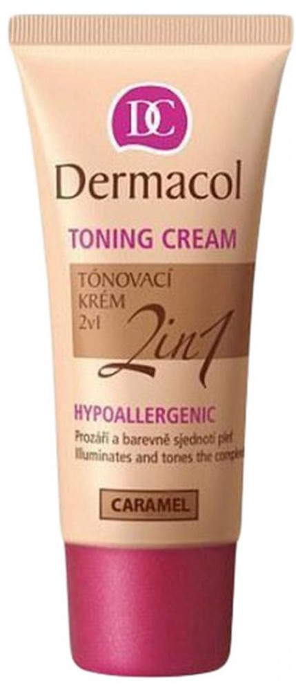 Тональный крем для лица «2-in-1», оттенок 5 Caramel | Dermacol