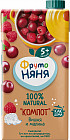 Компот неосветленный «Вишня и малина»
