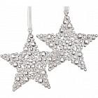 Елочное украшение «Звезда» (2 шт)