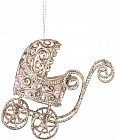 Елочное украшение «Коляска»