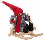 Фигурка «Мальчик на санках» (9 см)