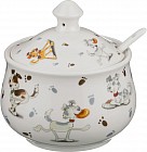 Сахарница с ложкой «Dogs» (400 мл)