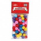 Помпоны пушистые, 15мм (набор 50 шт)