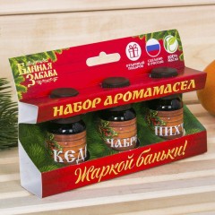 Набор аромамасел «Жаркой баньки!»