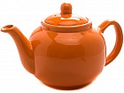 Заварочный чайник глиняный (940 мл, оранжевый)