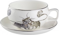 Чайный набор «Котики» (450 мл)