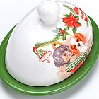 Маслёнка с крышкой «Собачки», (в ассортименте)