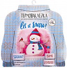 Термонаклейка для текстильных изделий «Let it snow»