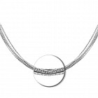 Колье из серебра