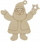 Новогодняя подвеска «Дед Мороз»