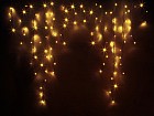 Электрогирлянда уличная «Сосульки» (104 теплых белых LED, 14 нитей, 2,3х1,4 м)