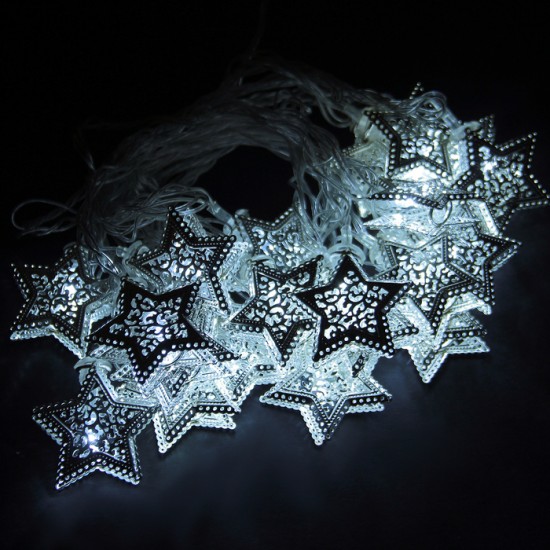 Гирлянда «Звездочка» (5 м х 4 см Н.С. LED-20-220V)