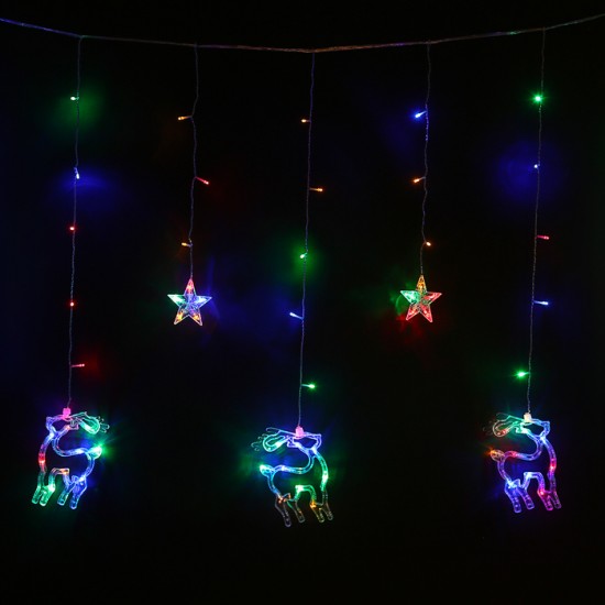 Гирлянда «Олени» (2,4х0,9 м Н.С. LED-138-220V)