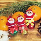 Набор елочных украшений «Дедушка Мороз»