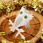 Елочное украшение «Филин» (10 см)