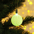 Игрушка световая «Елочный фонарик» (5 см, 1 LED, RGB)