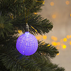 Игрушка световая «Елочный фонарик» (5 см, 1 LED, RGB)