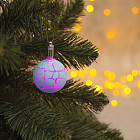 Игрушка световая «Елочный шар» (5 см, 1 LED, RGB)