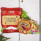 Магнит-гороскоп со скретч-слоем «Лев»
