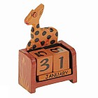 Календарь настольный «Жираф» (11х7х3,5 см)