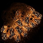 Гирлянда «Метраж» 5 м с насад. - Фонарик, 3 см Н.С. LED-20-220V, контр 8р, Т-БЕЛЫЙ