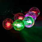 Гирлянда «Метраж» 5 м с насад. - Футбольный мяч, Н.С. LED-20-220V, моргает, МУЛЬТИ