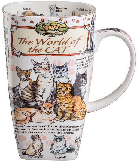 Кружка «The world of the cat» (600 мл)