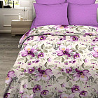 Комплект постельного белья «Вдохновение» (рис. 665, 1,5-спальный, сатин, 2 наволочки 70х70)