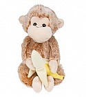 Мягкая игрушка «Обезьяна с бананом» (23 см)