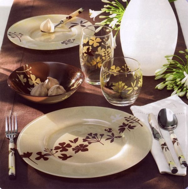 Сервиз столовый Hevea Beige (19 предметов) | Hevea Beige | Luminarc