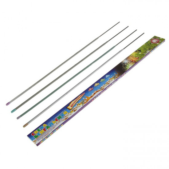 Набор бенгальских свечей «Цветопламенные», 65 см